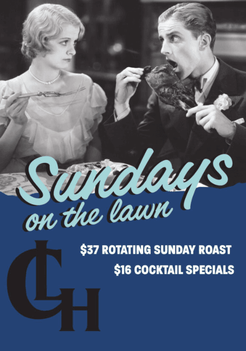 Sundays at the Lawn | Happy Hour Drinks & Specials