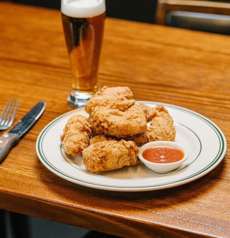 $2 Crispy Chicken Wings | Happy Hour Drinks & Specials
