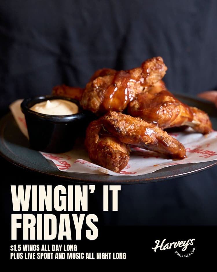 Wingin' it Fridays | Happy Hour Drinks & Specials