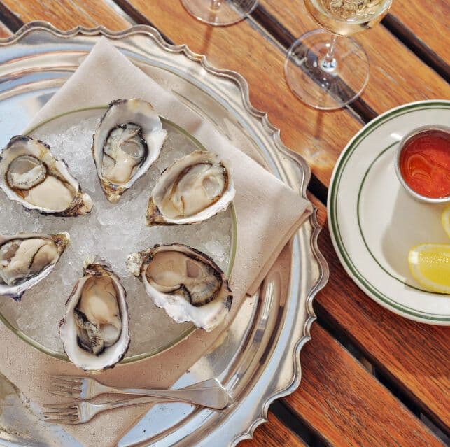 Moët & Oysters | Happy Hour Drinks & Specials