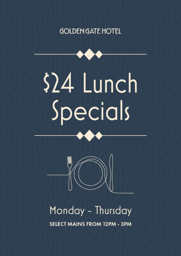 $24 Lunch Special | Happy Hour Drinks & Specials