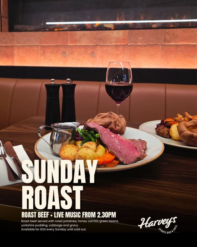 Sunday Roast! | Happy Hour Drinks & Specials