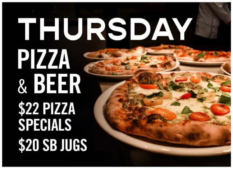 Pizza & Beer | Happy Hour Drinks & Specials