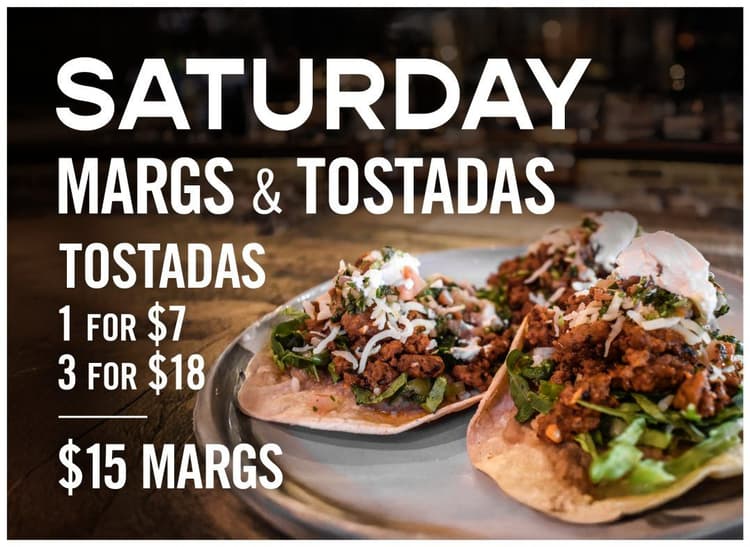 Margs & Tostadas | Happy Hour Drinks & Specials