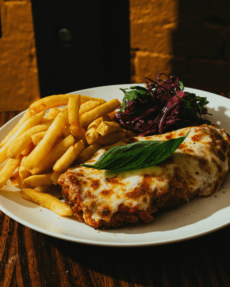 Wednesday Chicken Parm & Chips Special | Happy Hour Drinks & Specials