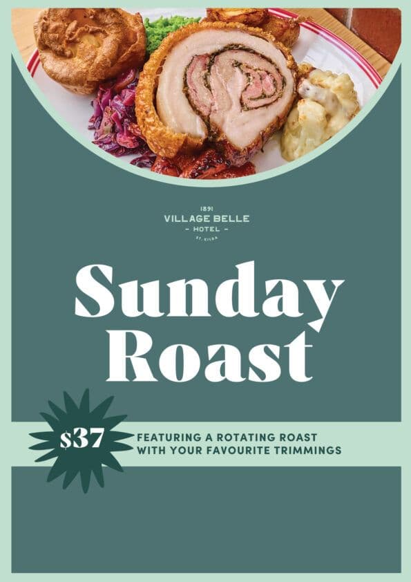 Sunday Roast | Happy Hour Drinks & Specials