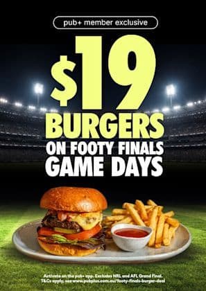 $19 Burgers | Happy Hour Drinks & Specials