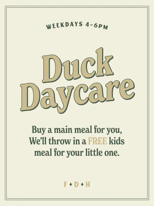 Duck Daycare | Happy Hour Drinks & Specials