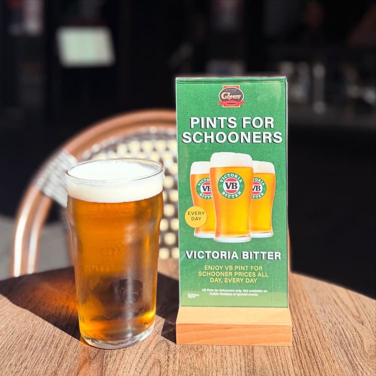 Pints for Schooners | Happy Hour Drinks & Specials