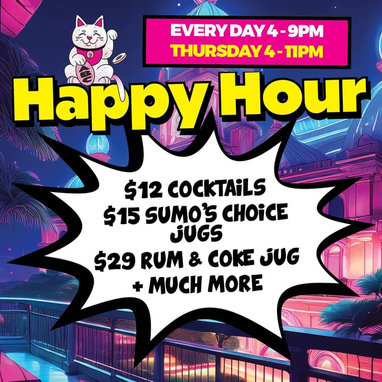 Happy Hour at ABC EVERY DAY 4-9pm | Happy Hour Drinks & Specials