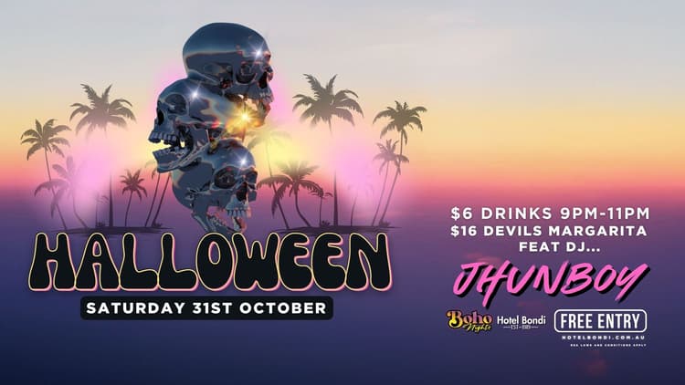 HALLOWEEN AT BOHO | Happy Hour Drinks & Specials