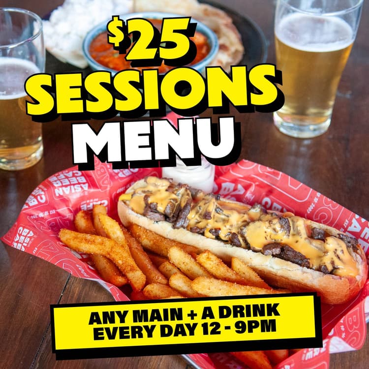 $25 MAIN + Drink | Happy Hour Drinks & Specials