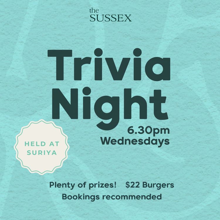Trivia Night | Happy Hour Drinks & Specials