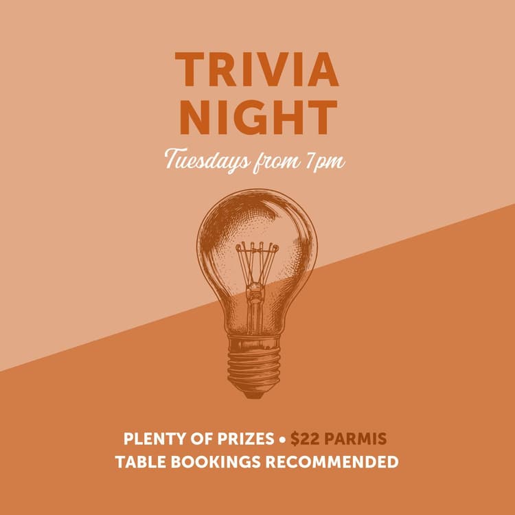 Trivia Tuesdays | Happy Hour Drinks & Specials